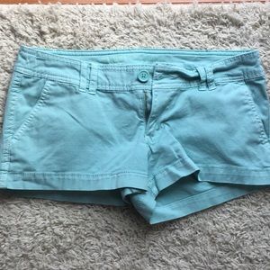 Light blue shorts